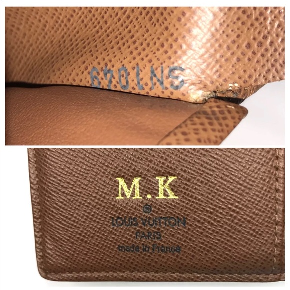 Louis Vuitton Wallet Bi-Fold Pretefeuille Vienoir M61674 Monogram Authen - Picture 7 of 9